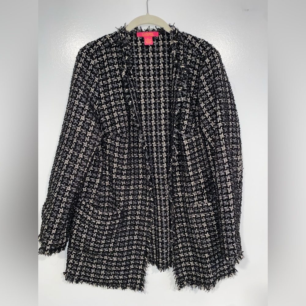 Catherine Malandrino Tweed Jacket / Coat  M